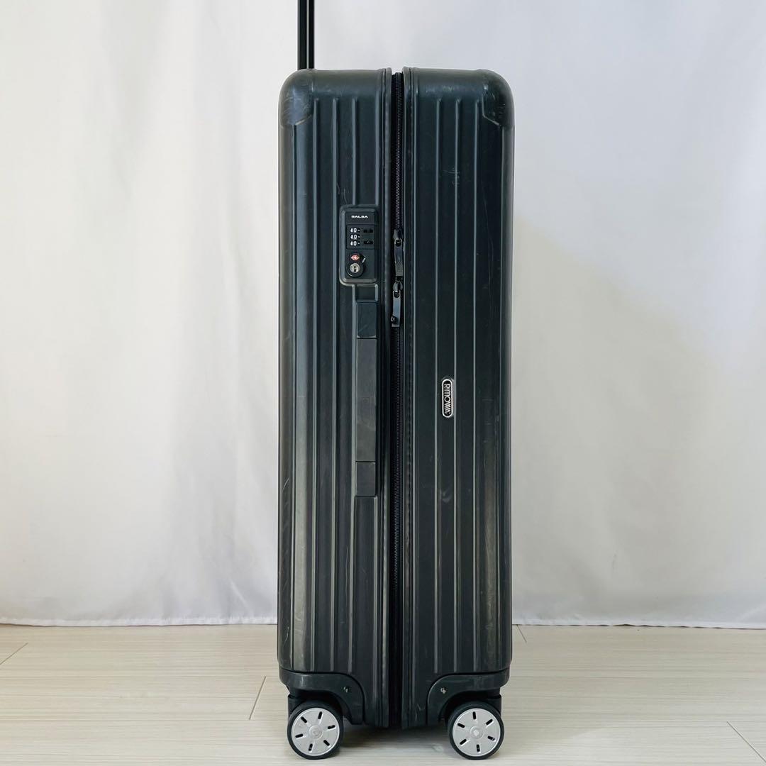 リモワ サルサ 最大容量 104L 4輪 TSAロック XL マットブラック 黒
