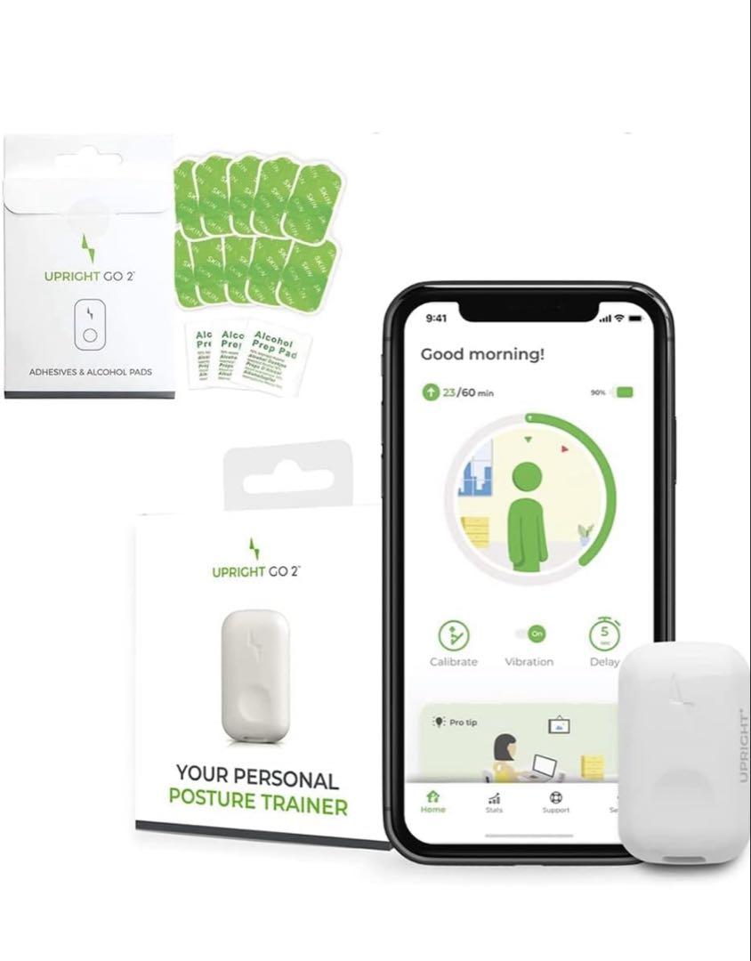UPRIGHT GO2 姿勢矯正　猫背の姿勢を検知