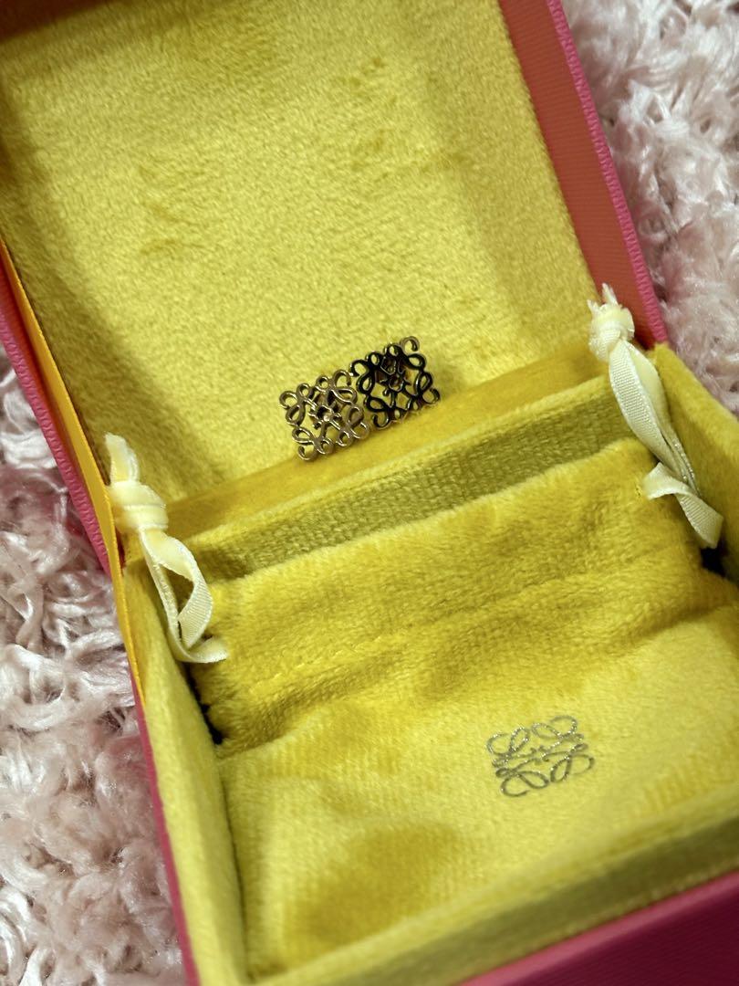 LOEWE ロエベ ピアス シャンパンゴールド