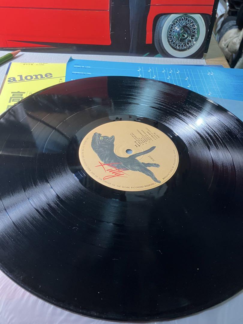 レコード　６枚　高中正義　finger danci'n aloneほか