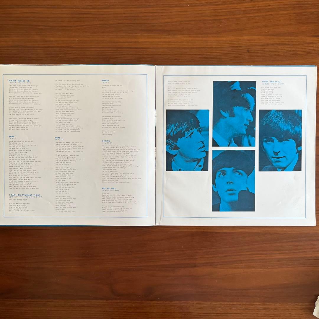 THE BEATLES please please me 赤盤レコード THE BEATLES please please me 赤盤レコード