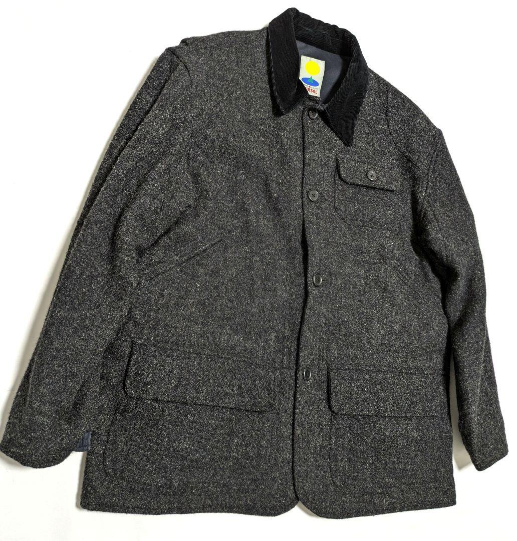 【美品】 CLUBSOL Harris Tweed ウールジャケット L