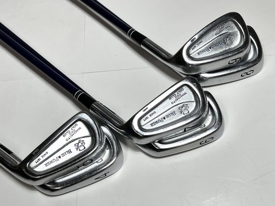 アイアンセット ヤマモトゴルフ BLUE POWER 合計6本セット(4-9)