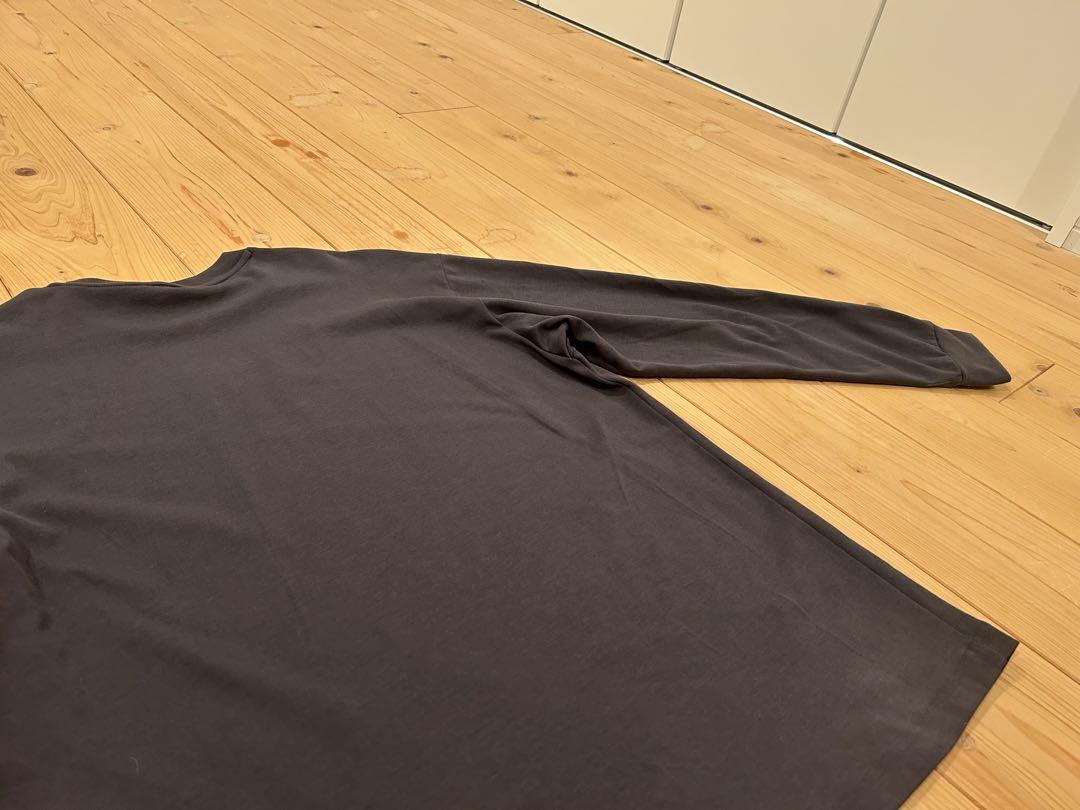 着用1回のみ定価12,100円デサントオルテラインLS Tシャツ チャコールXO