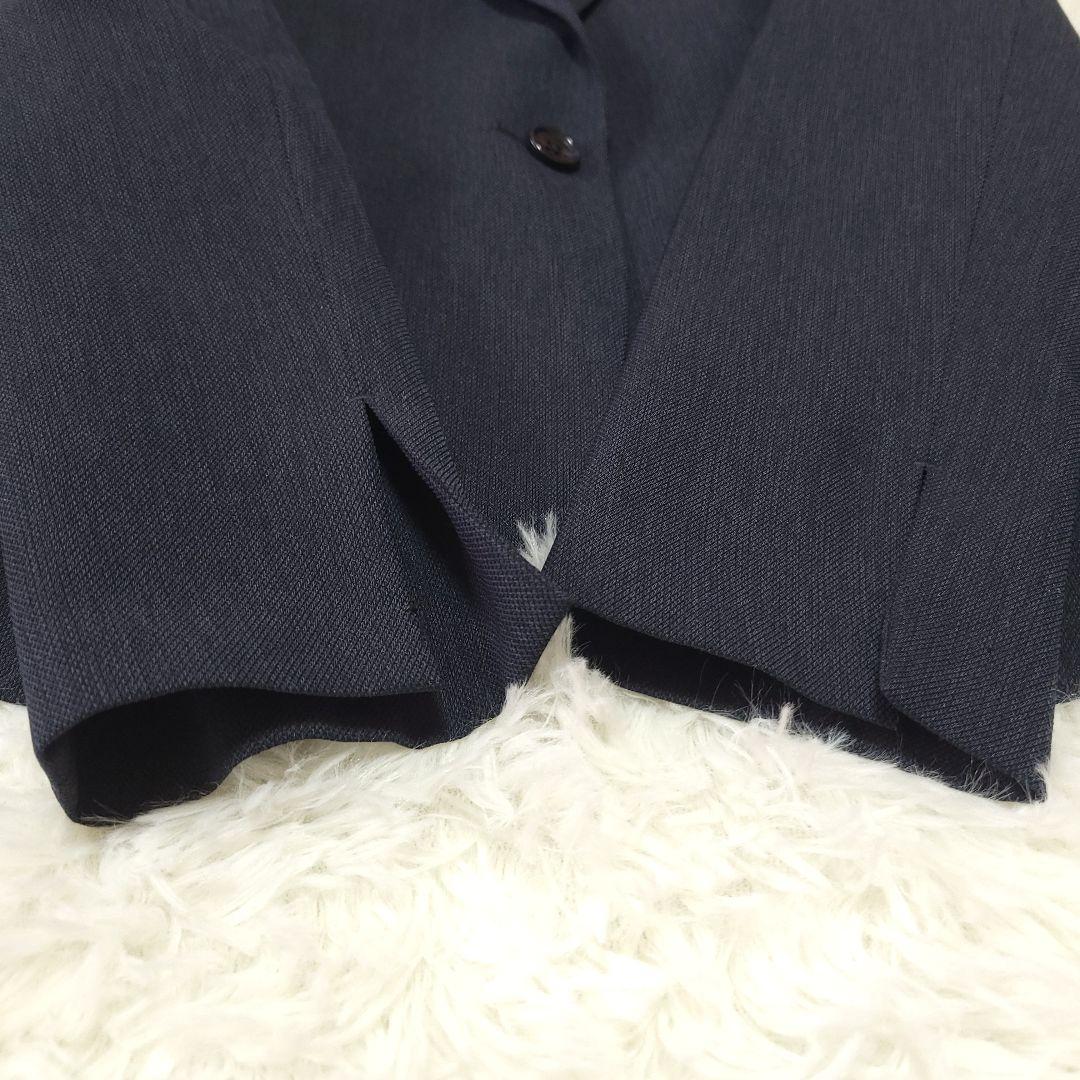 美品★　ORIHICA　洗える　パンツスーツ　セットアップ　上下セット　ネイビー