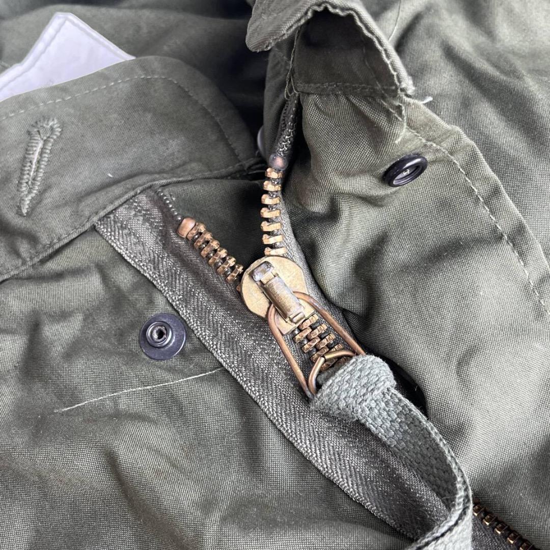 ビンテージ　ミリタリー　80s　M65　フィッシュテール　モッズコート　米軍