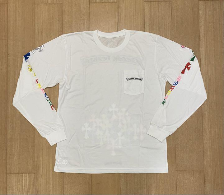 CHROME HEARTS レディース セメタリークロス スクロール ロンT 未使用 CHROME HEARTS クロムハーツ セメタリークロス ロンT