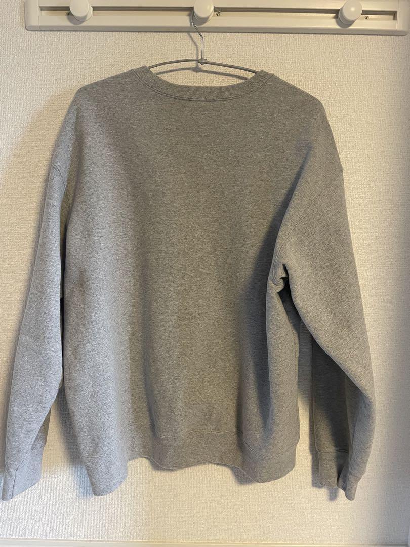 トップス Supreme Box Logo Crewneck Heather Grey