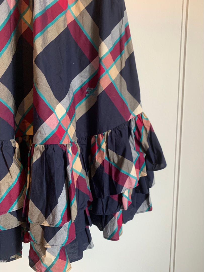 BURBERRY BLUE LABEL ノースリーブ ワンピース 36 S相当