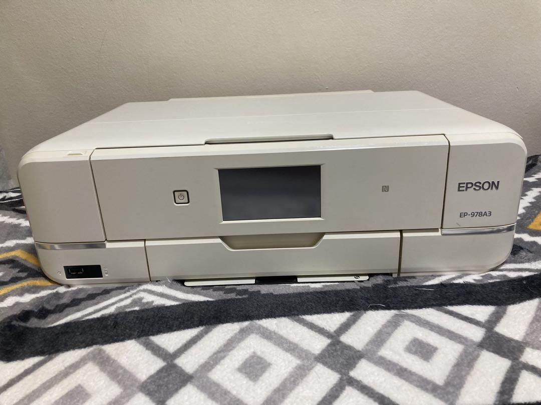 【ジャンク】エプソン　EP-978A3 プリンター EPSON EP-978A3 ホワイト プリンター ジャンク品
