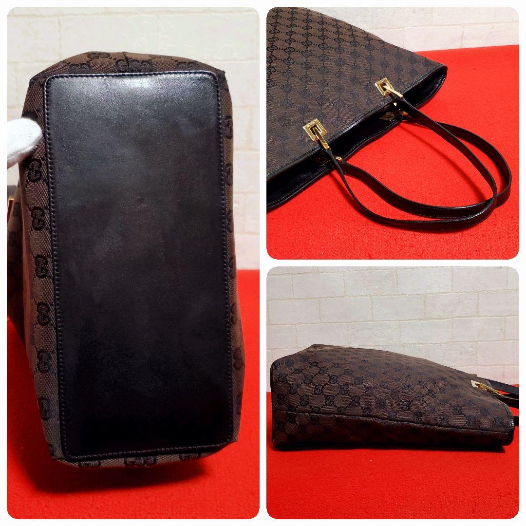 美品♪正規品》GUCCIグッチトートバッグ/GG総柄/大容量/A4サイズ可能