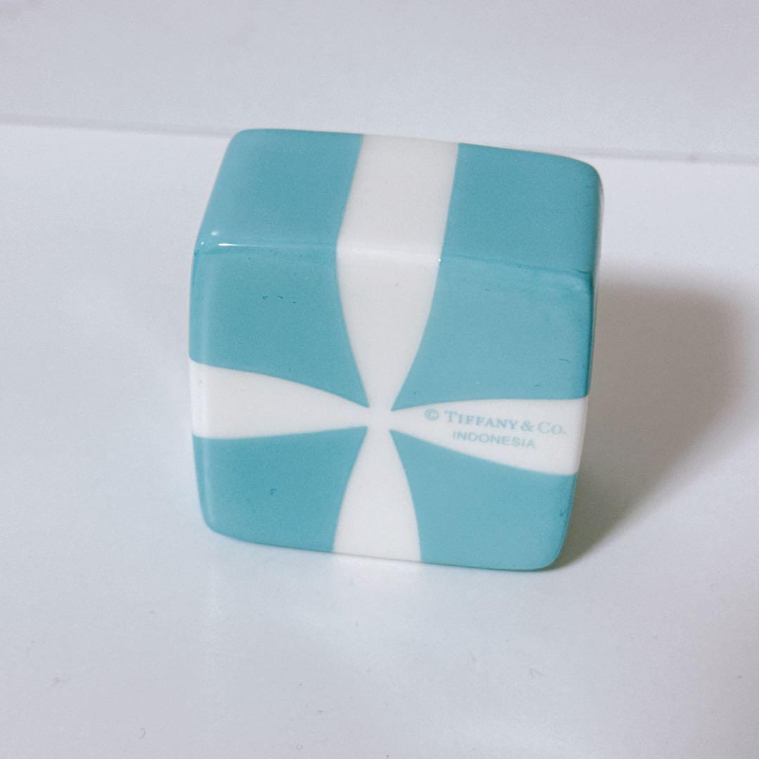【美品】Tiffany＆Co ティファニー ミニブルーボウボックス 箱付
