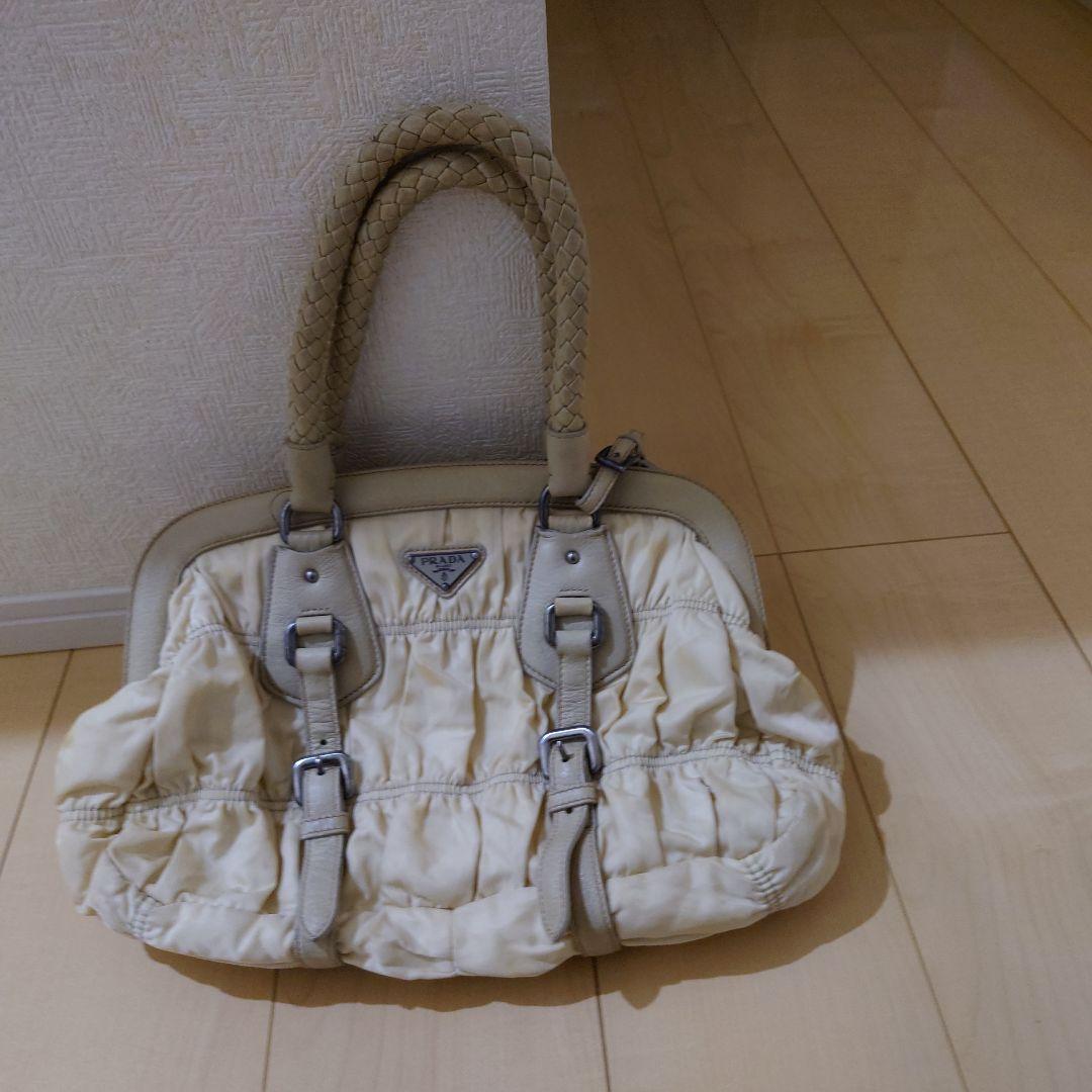プラダPRADA トートバッグ イタリア製白タグあり! バッグ