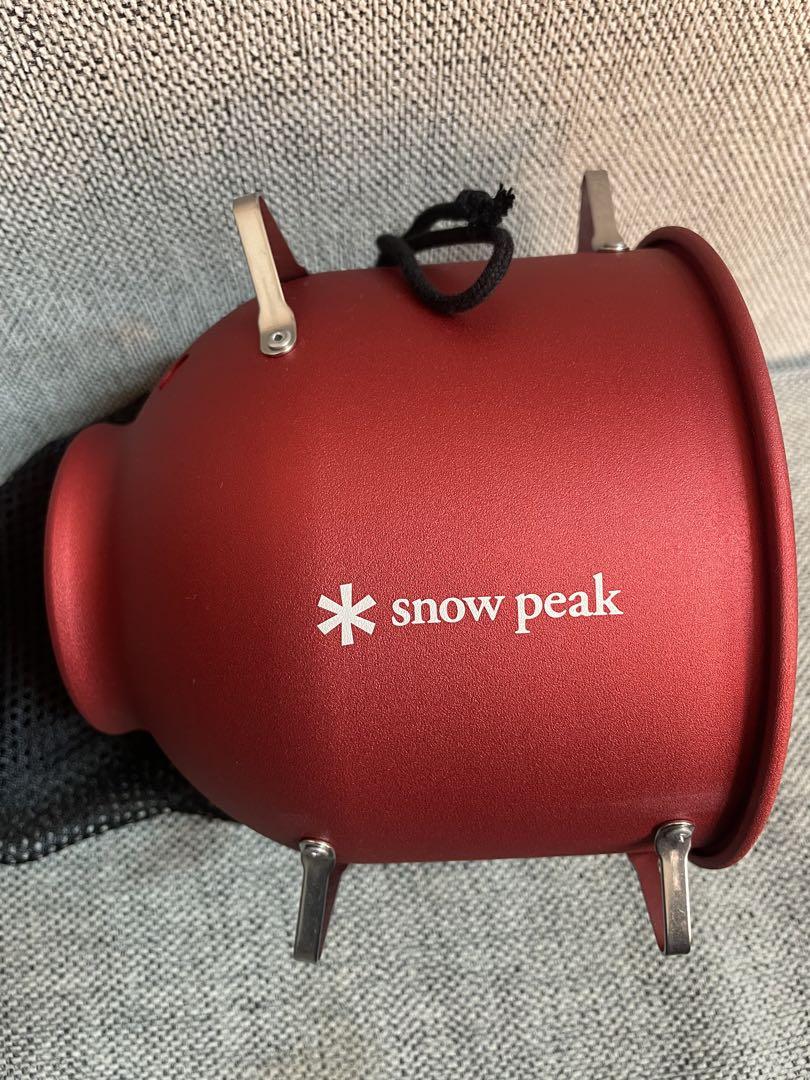 アウトドアsnow peak スノーピーク 蚊取り豚レッド 未使用品