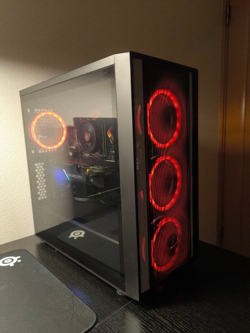 ゲーミングPC フルセット ryzen 5-3600 RTX2070 super RTX2070super, Ryzen5 3600 /ゲーミングpcフルセット