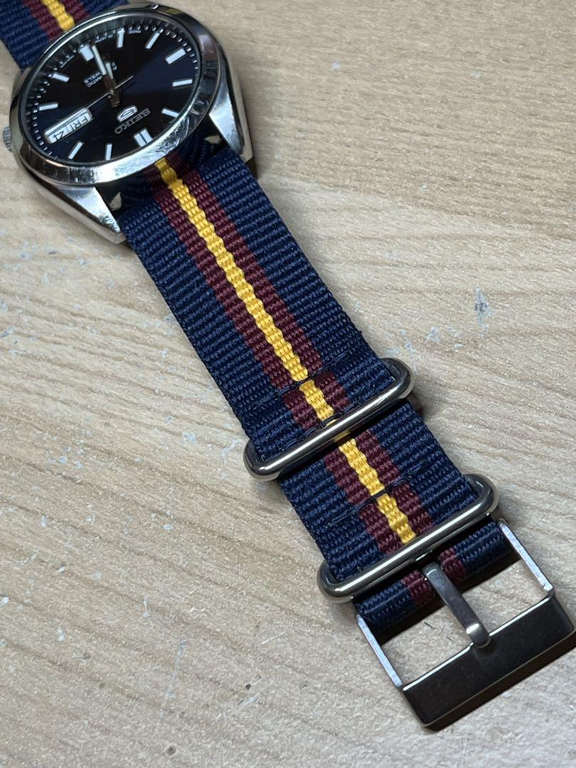 SEIKO5 自動巻き 7S26 裏スケ DAY DATE レア 美品 稼働品 - メルカリ