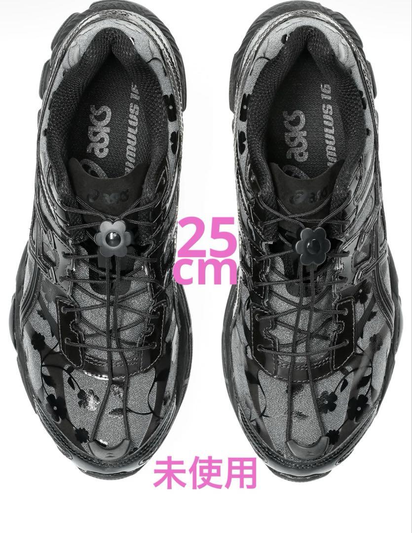 【限定・未使用】アシックス asics セシリーバンセンBLACK 25