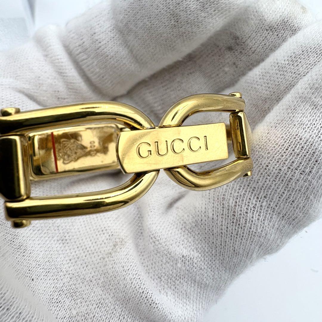 【稼動/新品電池】GUCCI バングルウォッチ 1500L ゴールド