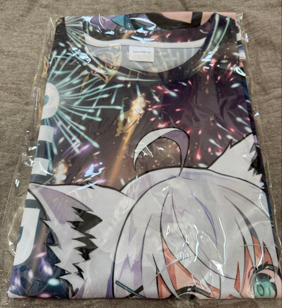 ホロライブ 白上フブキ 超超超超ゲーマーズ2 フルグラフィックTシャツ