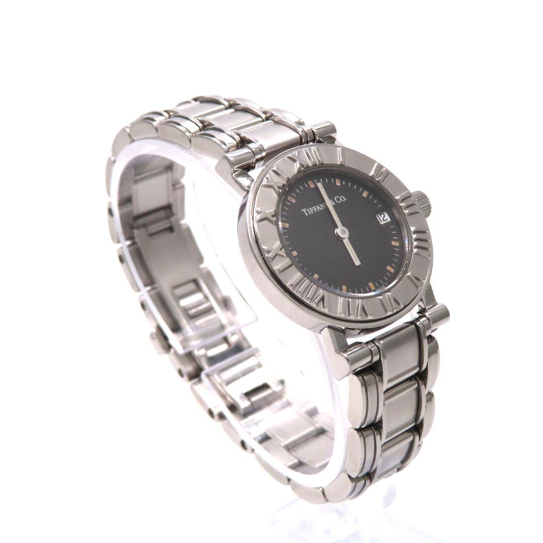 【ラウンド】TIFFANY&Co. ティファニー時計 アトラスブラック☆極美品☆