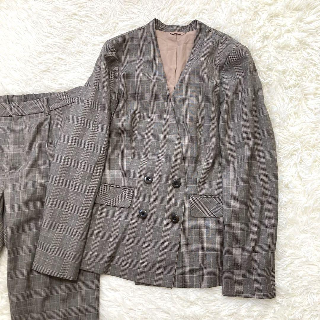 Kii✳︎売切セール！ ♡PSFA♡パンツスーツ セットアップ ノーカラー