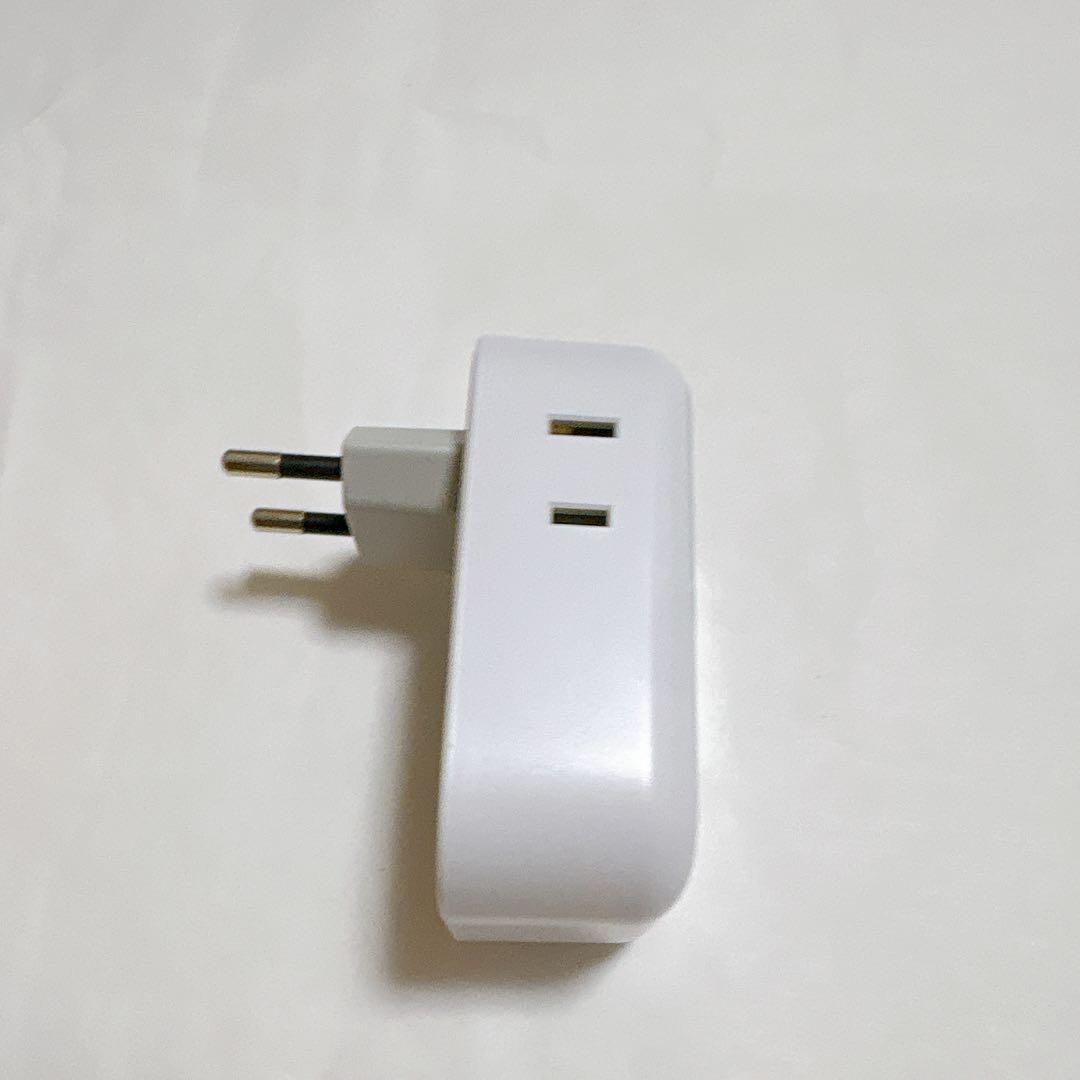 TESSAN 変換プラグ Cタイプ コンセント変換器 トラベル