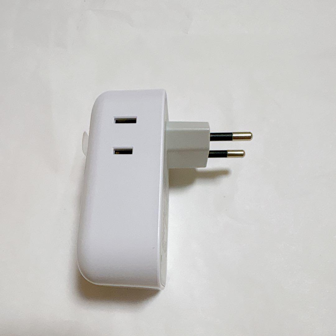 TESSAN 変換プラグ Cタイプ コンセント変換器 トラベル