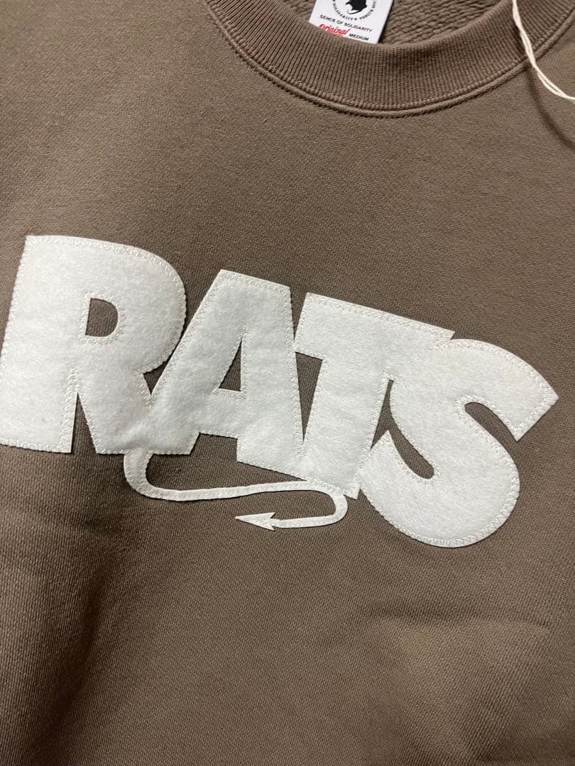 RATS トレーナー Mサイズ カーキ RATS トレーナー Mサイズ カーキ