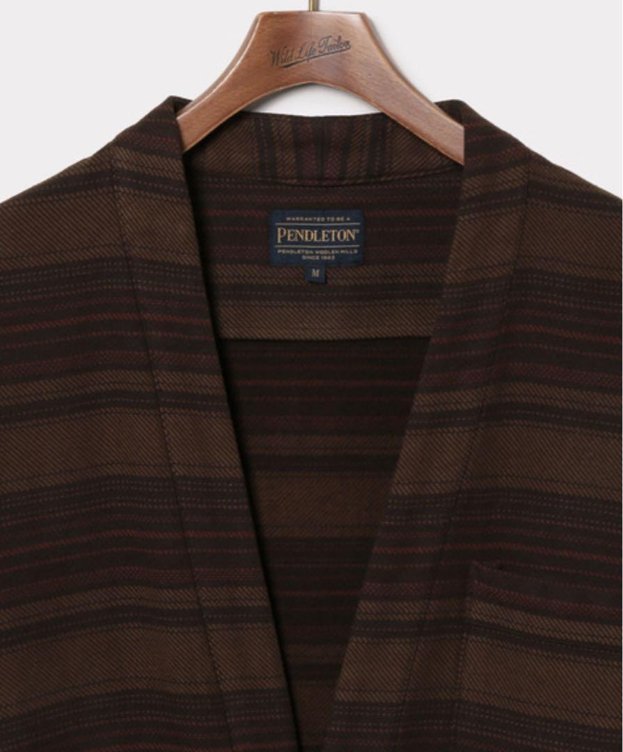 【新品】PENDLETON オンブレーチェック柄カーディガン