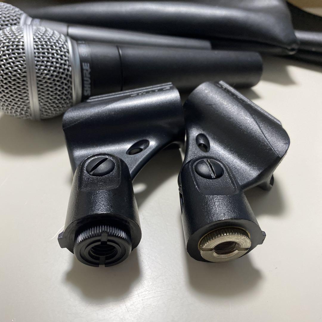 SHURE SM58 マイク　2本セット