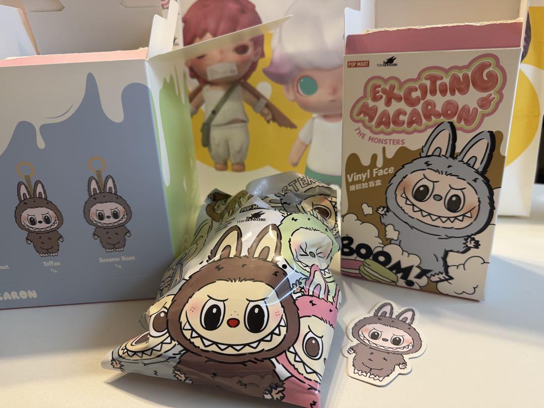 【正規品】LABUBUラブブ Macaron Sesame Bean