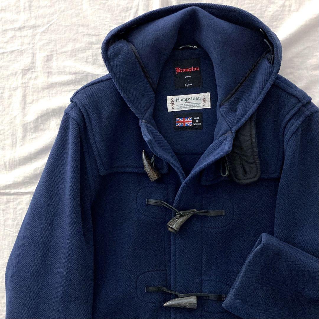 英国製Made in England ユニセックス　ダッフルコート