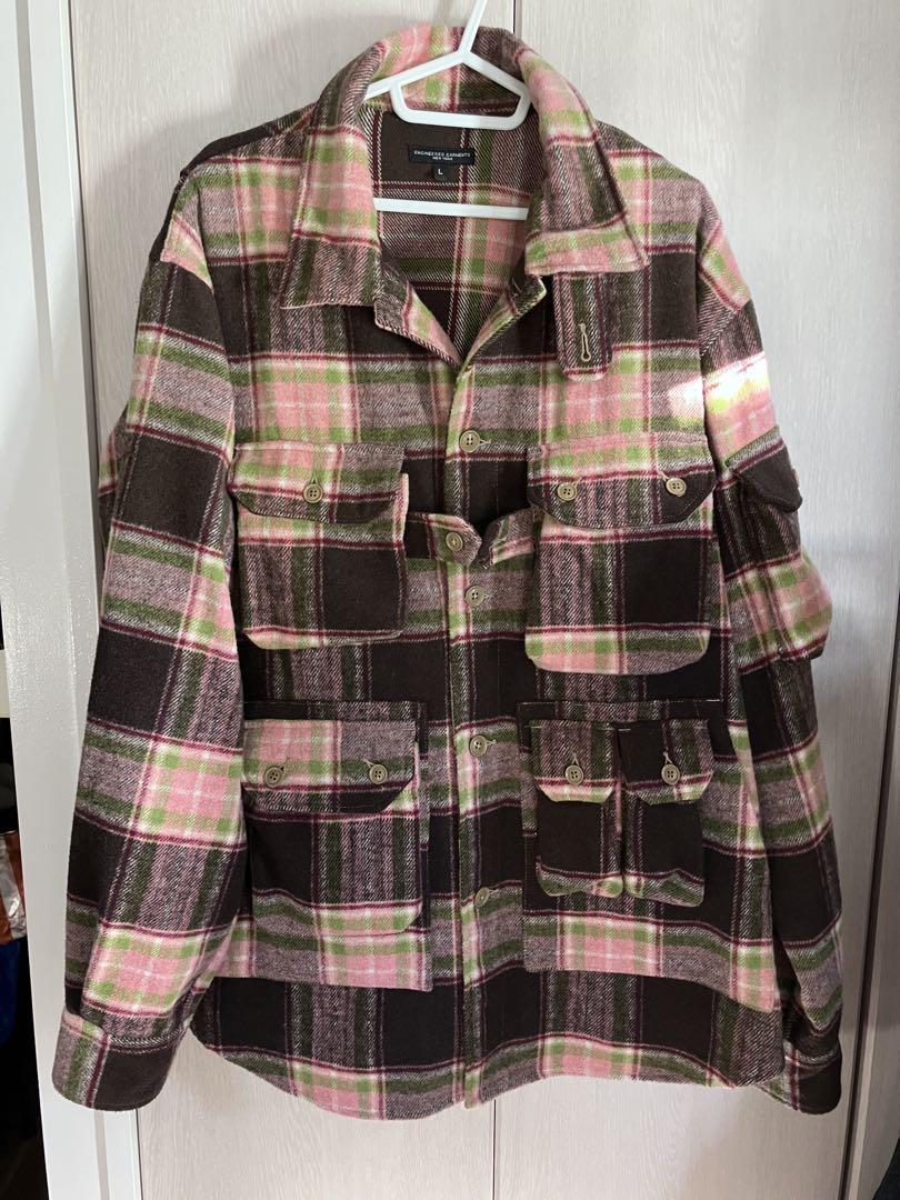 USA製 Engineered Garments 長袖ネルシャツ M 美品
