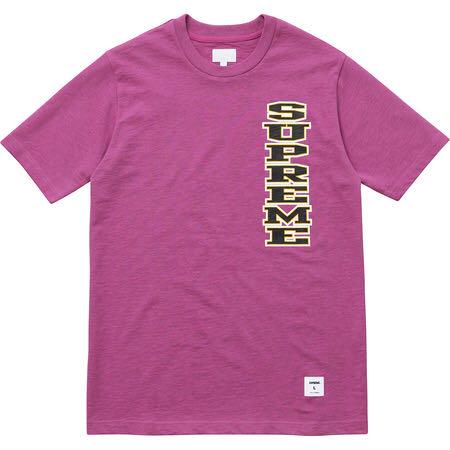 supreme vertical logo tee