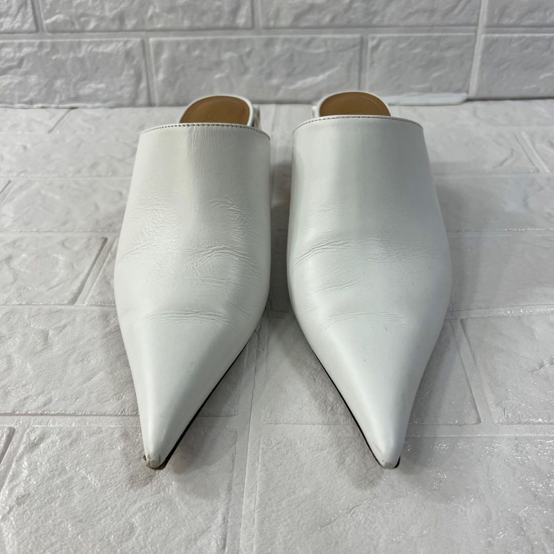 ワールド オンラインストア LOEWE 23SS/アナグラムロゴポインテッドミュール/パンプス 靴