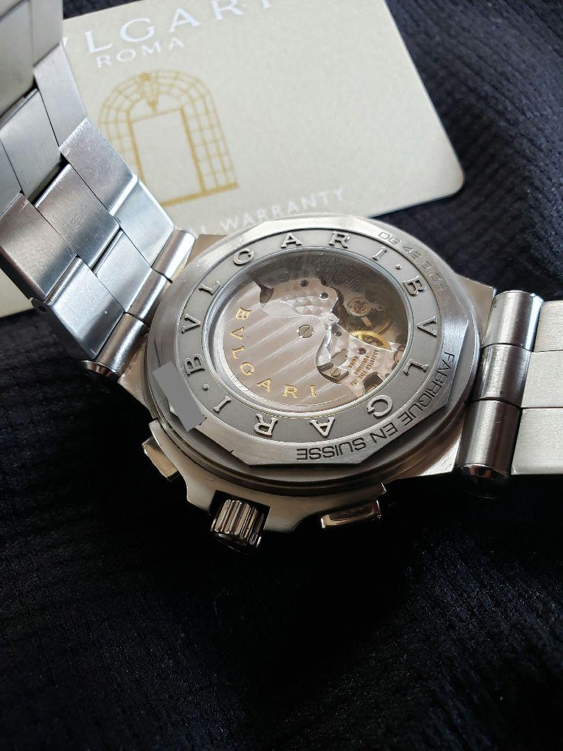 ブルガリ BVLGARI カリブロ 303 自動巻き腕時計