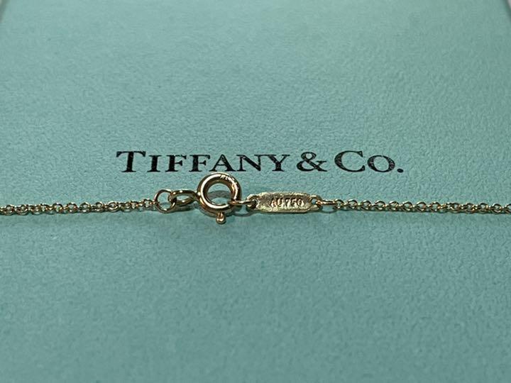 Tiffany チェーン 約46cm スモール ZoIXm-m41944891442 ティファニー 18K ゴールド 新品定番