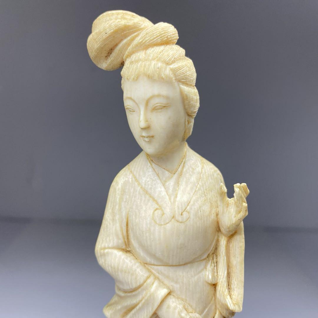 極上　天女　置物　172g 高さ20.5㎝(台込)タエサ　東な6-1207①