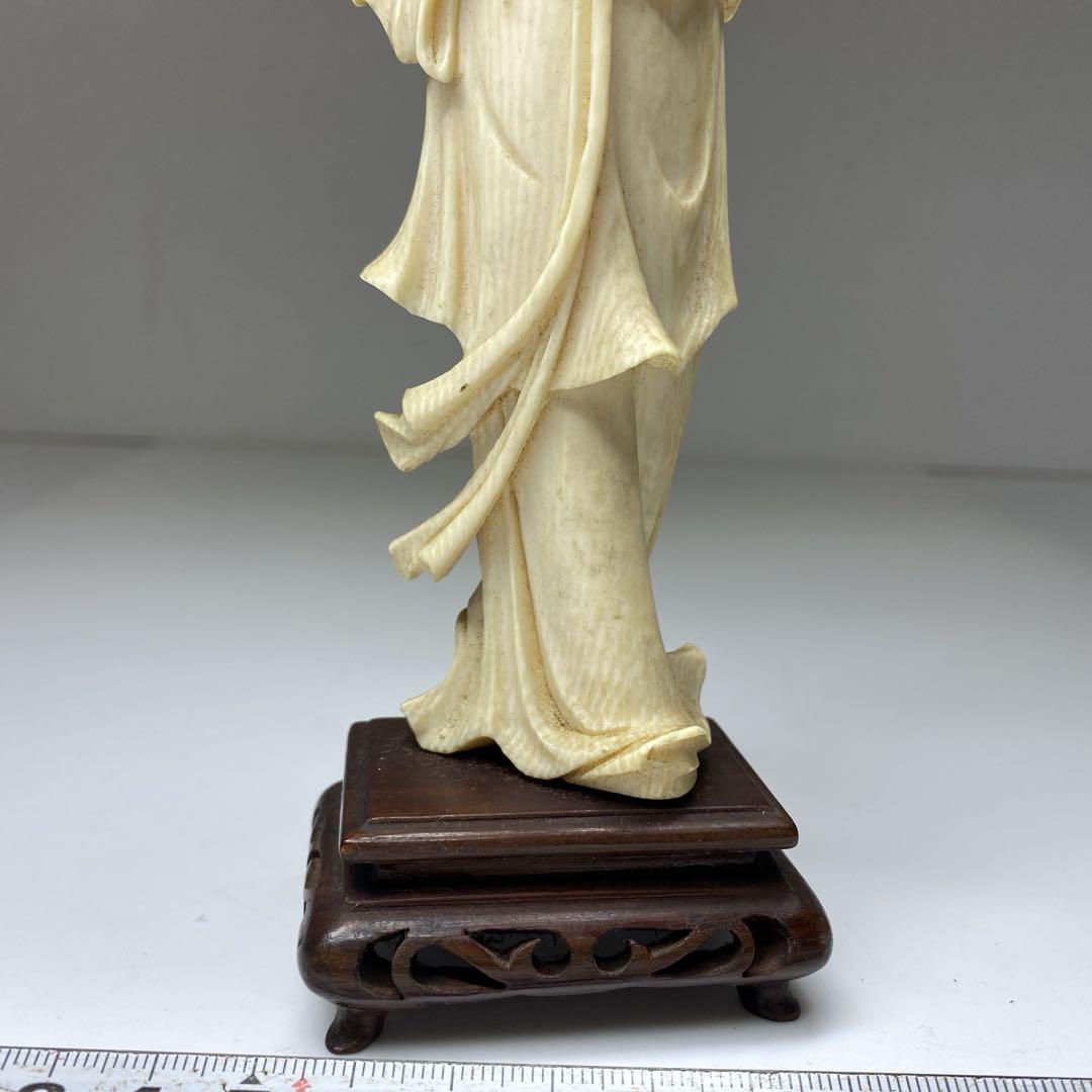 極上　天女　置物　172g 高さ20.5㎝(台込)タエサ　東な6-1207①