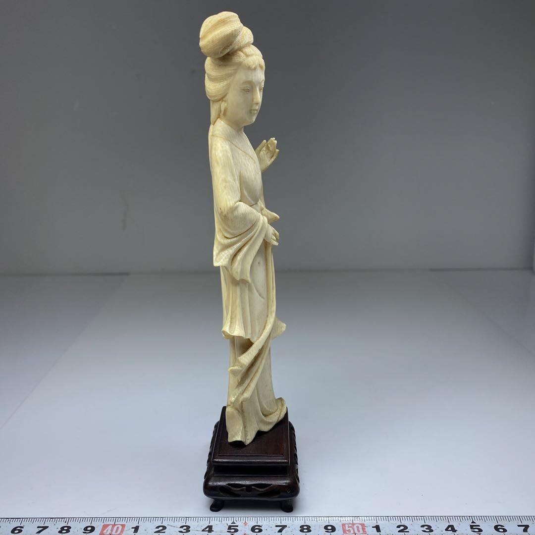 極上　天女　置物　172g 高さ20.5㎝(台込)タエサ　東な6-1207①