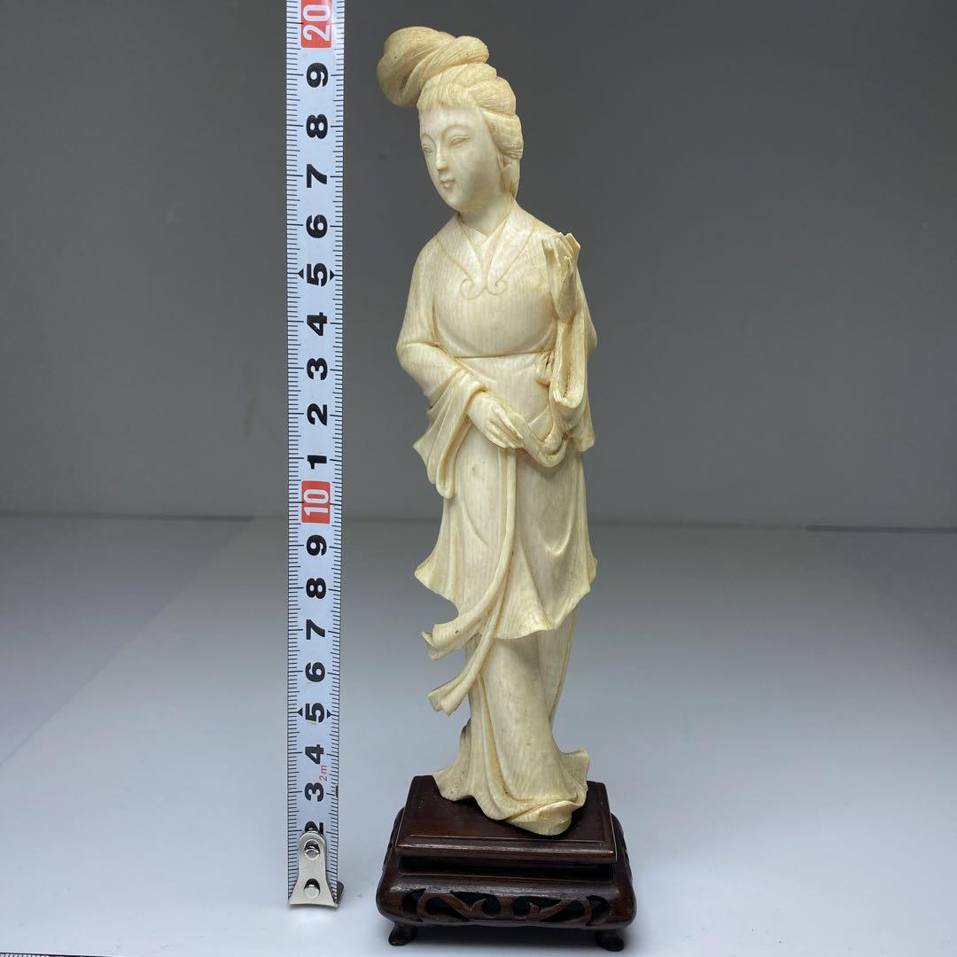 極上　天女　置物　172g 高さ20.5㎝(台込)タエサ　東な6-1207①