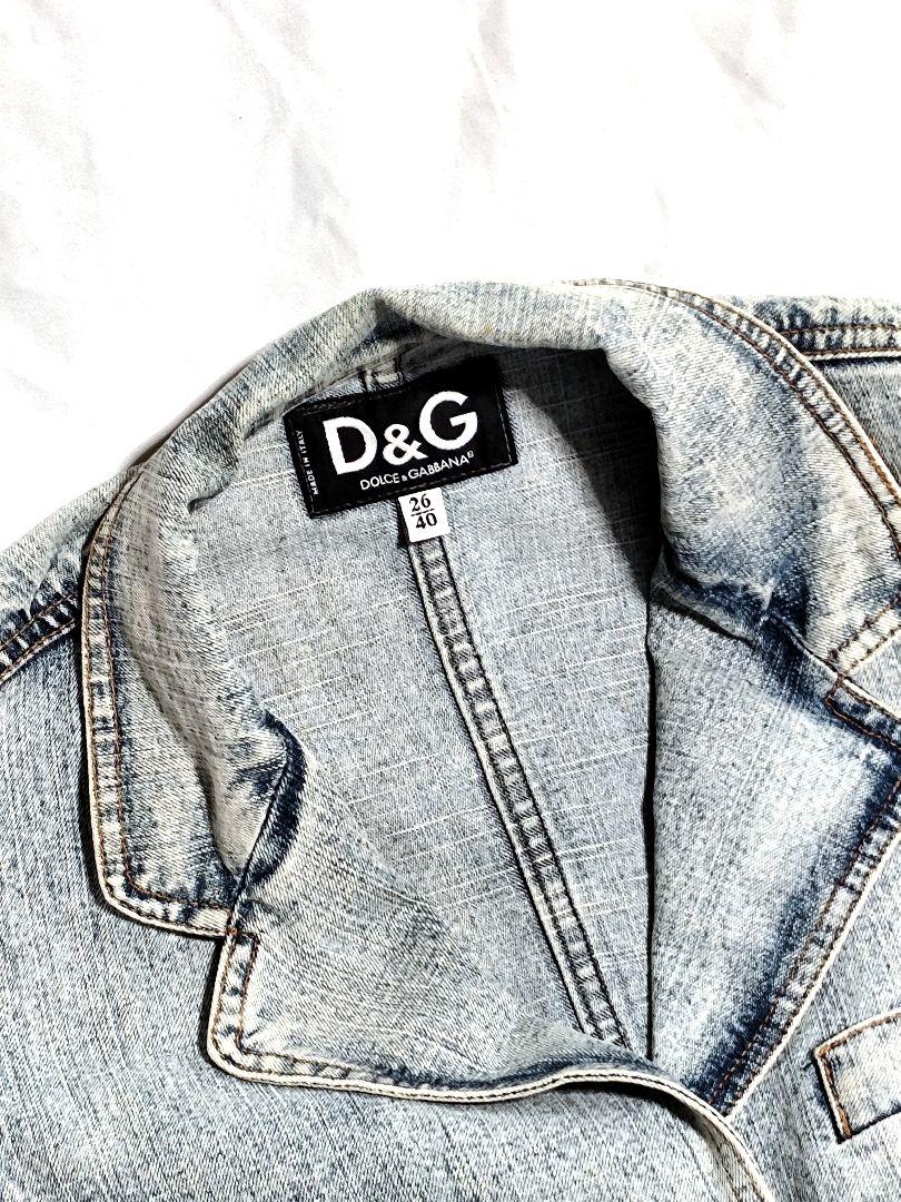 DOLCE&GABBANA 長袖 デニム ジャケット ブルゾン 40/26 - メルカリ