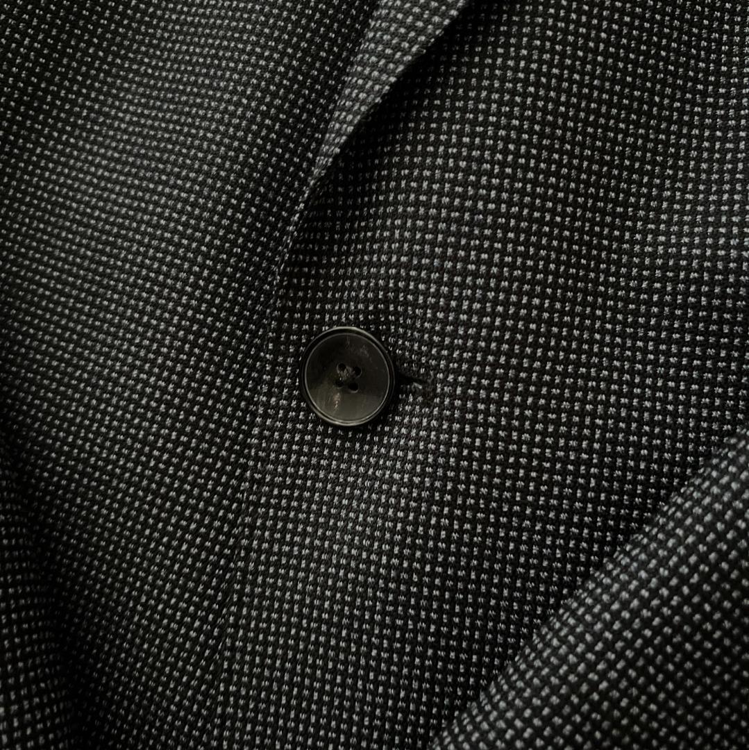 HUGO BOSS ヒューゴボス テーラードジャケット グレーネイビー UK52