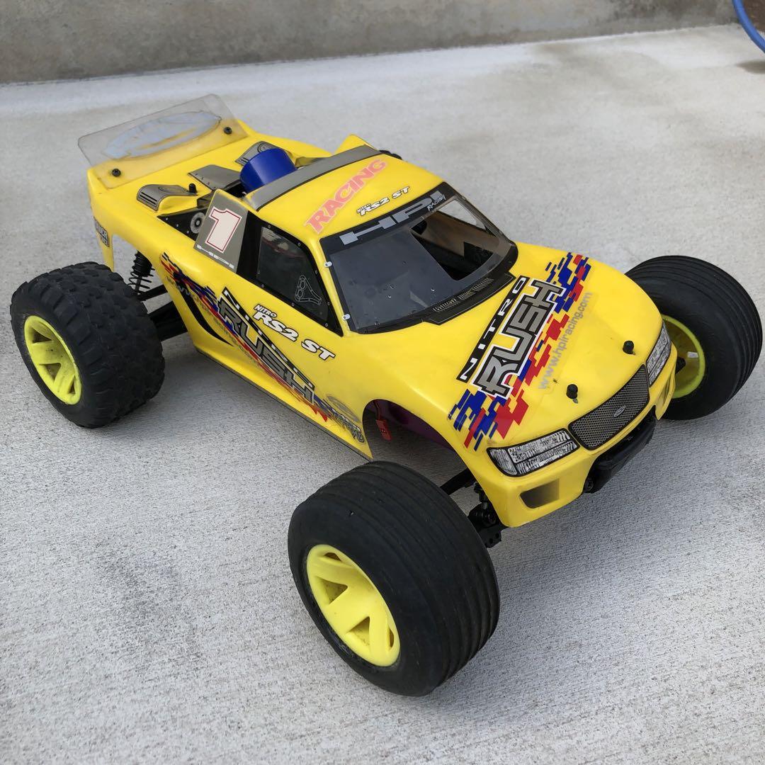 HPI 製エンジンラジコン　ナイトロラッシュ