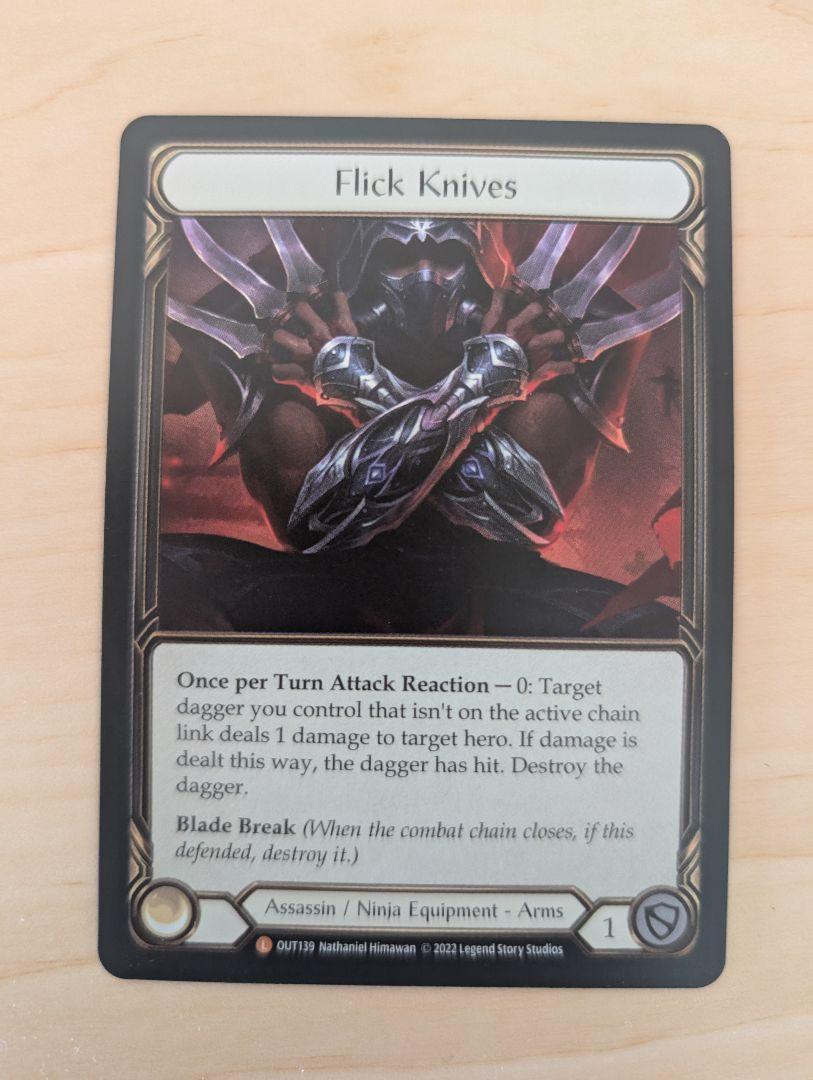 短刀の妙技　Flick Knives 日　FAB Flick Knives 短刀の妙技 RF flesh and blood - メルカリ