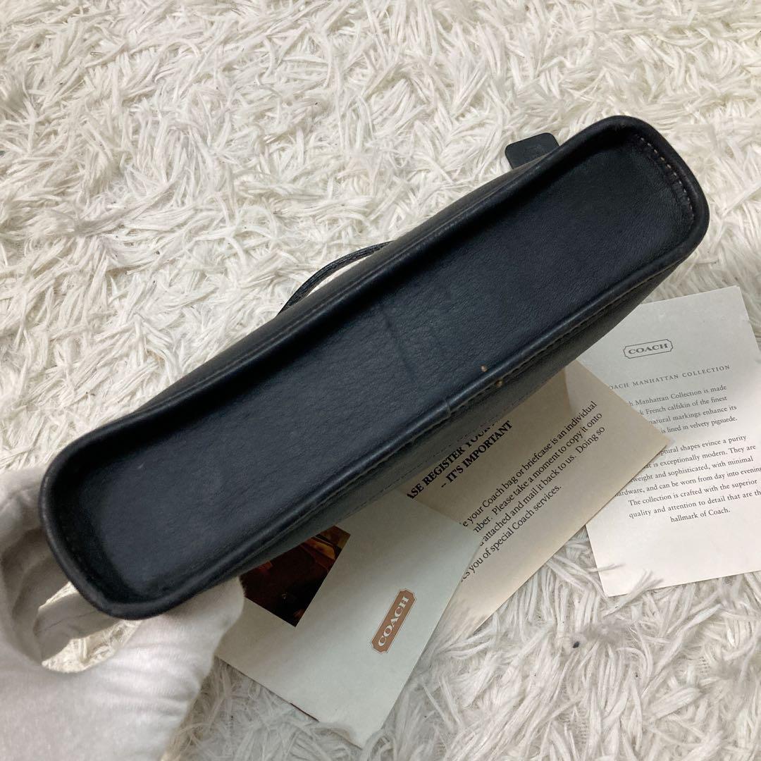 vintage coach old Black ブラック 黒 アクセサリーポーチ