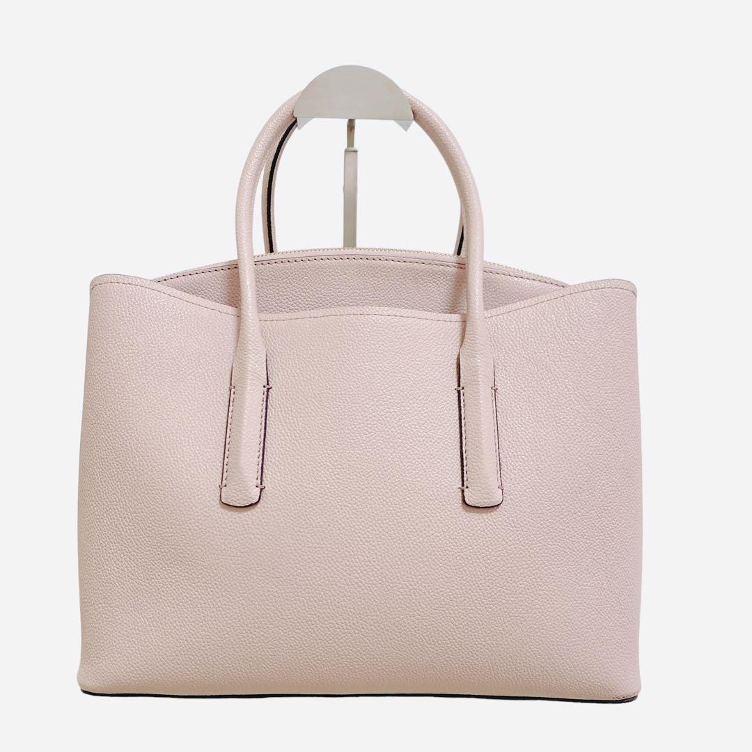 512 美品【ケイトスペード】ハンドバッグ 自立 仕切り 通勤通学