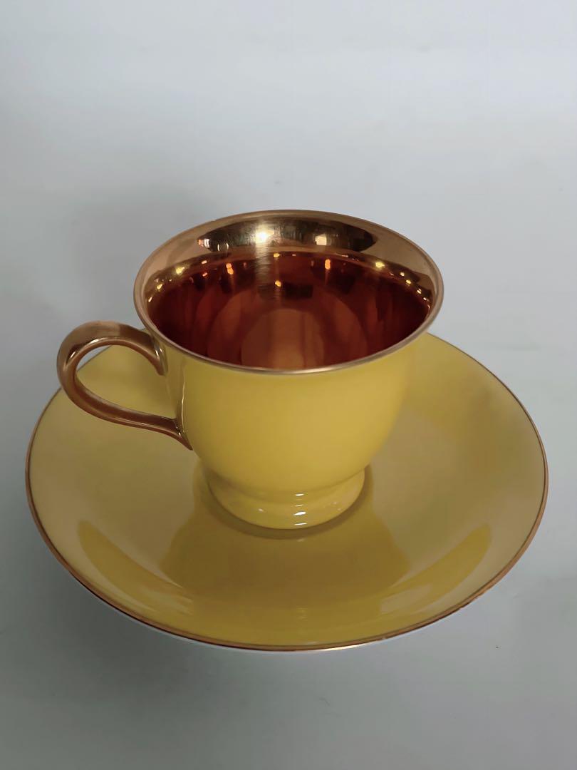 レトロノリタケデミタスカップ&ソーサー 1客難あり