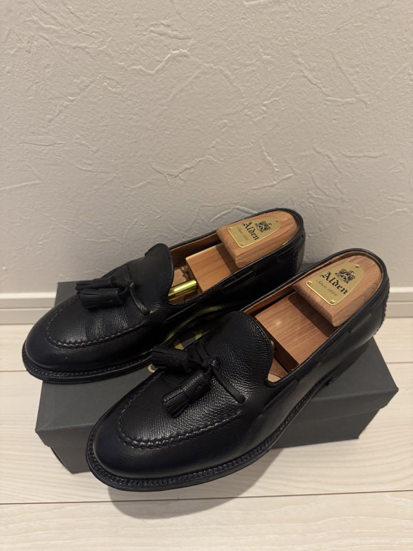 ALDEN オールデン　BEAMS 別注　カーフレザー　タッセルローファー