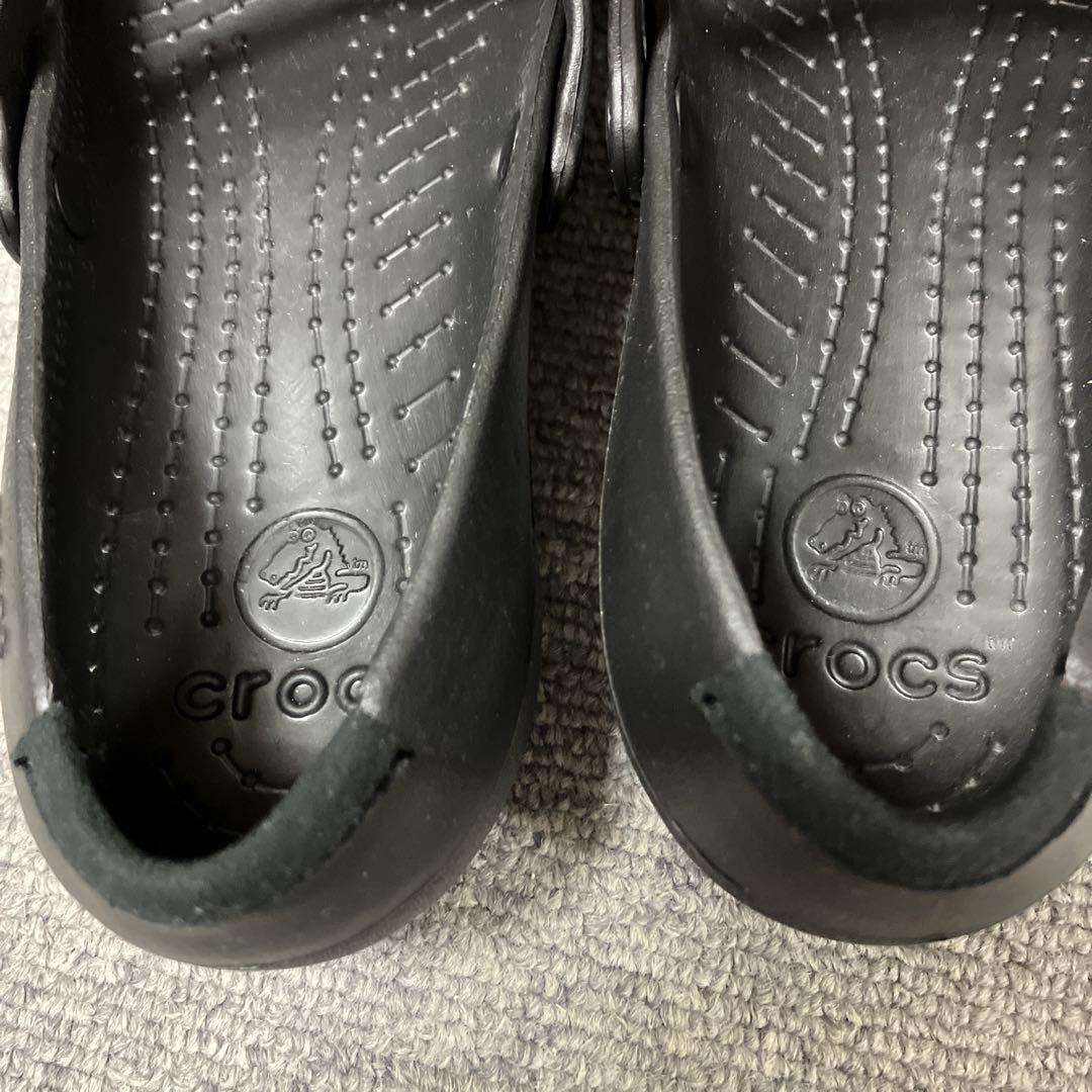 クロックス crocks アリスワーク ALICE WORK 黒 w6 新品